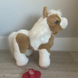FurReal Friends My Magic Pony Horse Baby Butterscotch 15” Interactive Toy Works